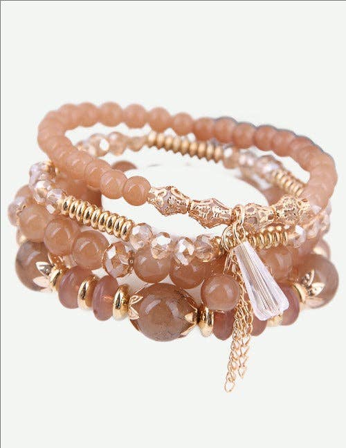 Izzy 4 layer Stretch Bracelet