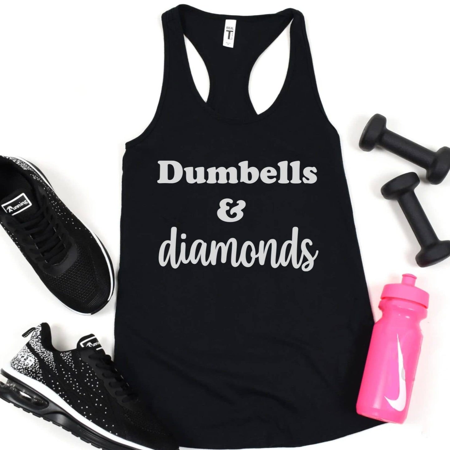 Dumbells and Diamonds Tank