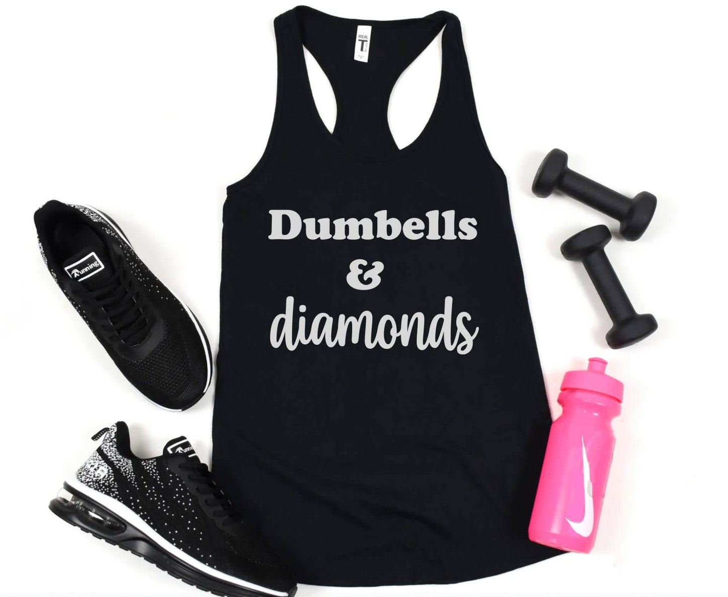 Dumbells and Diamonds Tank